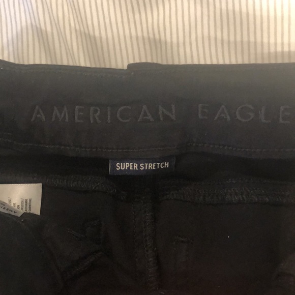 Black American Eagle Jeans - Picture 2 of 3